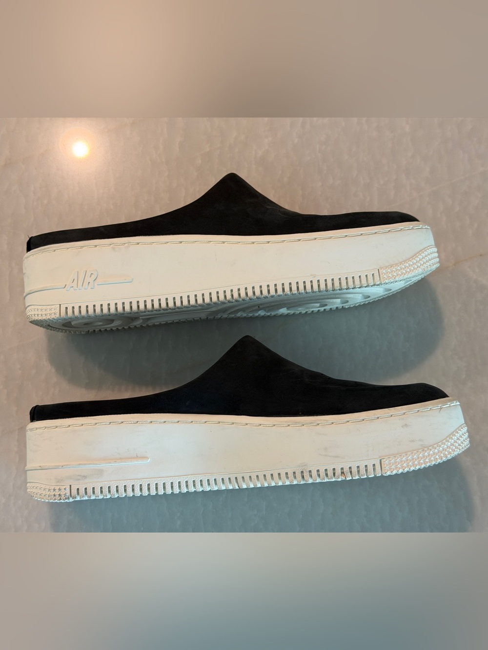 Everyday Black Platform Slip-On Mules - Picture 10 of 11